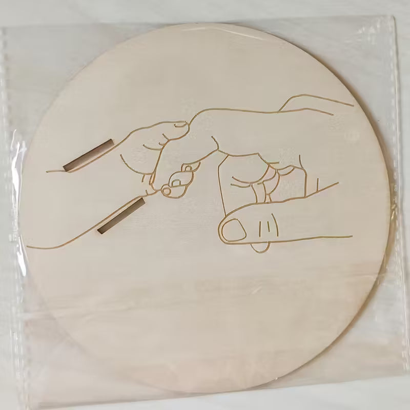 BirthMark - 木製誕生ブレスレットプレート