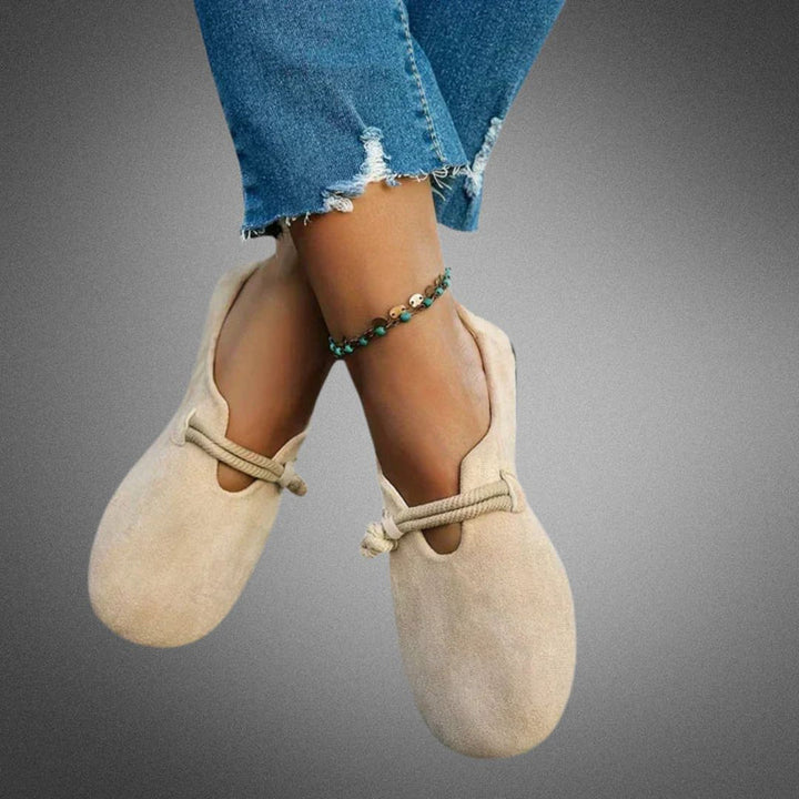 Anitra - クラシック ラウンドトゥ ローファー