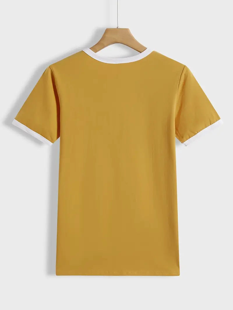 Kisara - カジュアル ショートスリーブ Tシャツ