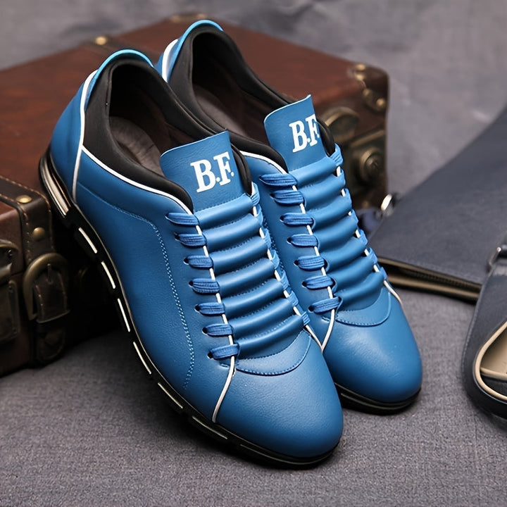 Ankan - レザーレースアップスニーカー