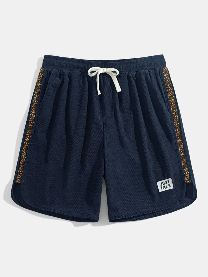 Collins - 通気性のある伸縮性ショートパンツ