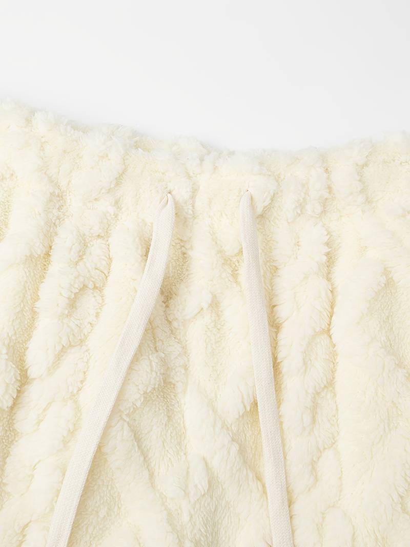 Zecharia - 幾何学模様のパンツ（ウエストゴム仕様）