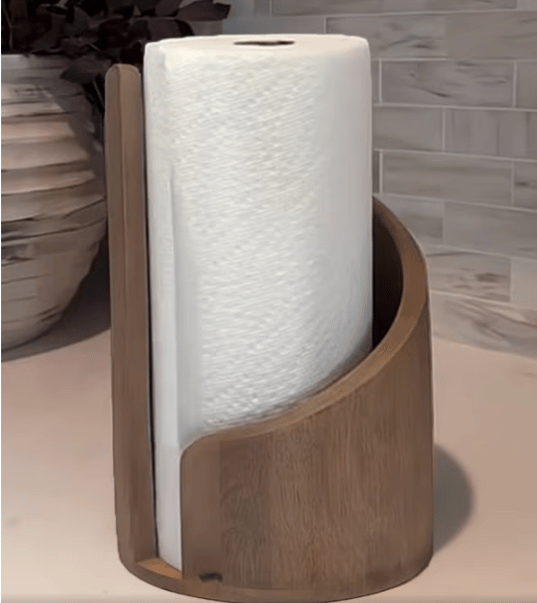 WoodRipple -  木製トイレットペーパーホルダースタンド