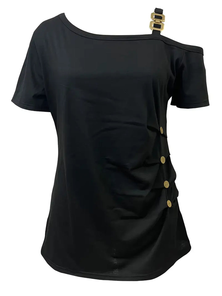 Ianthe - スタイリッシュなショートスリーブTシャツ