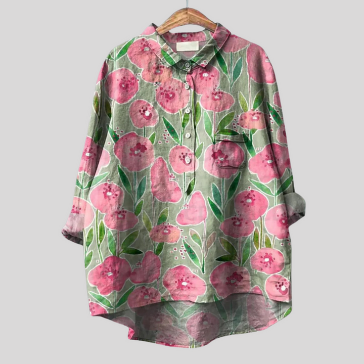 Matilde - ハンドメイドの花柄シャツ