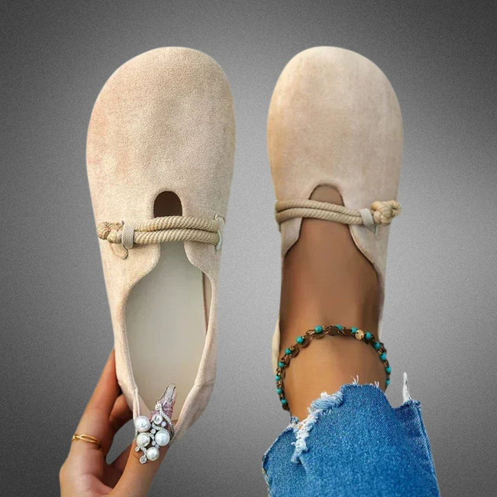 Anitra - クラシック ラウンドトゥ ローファー