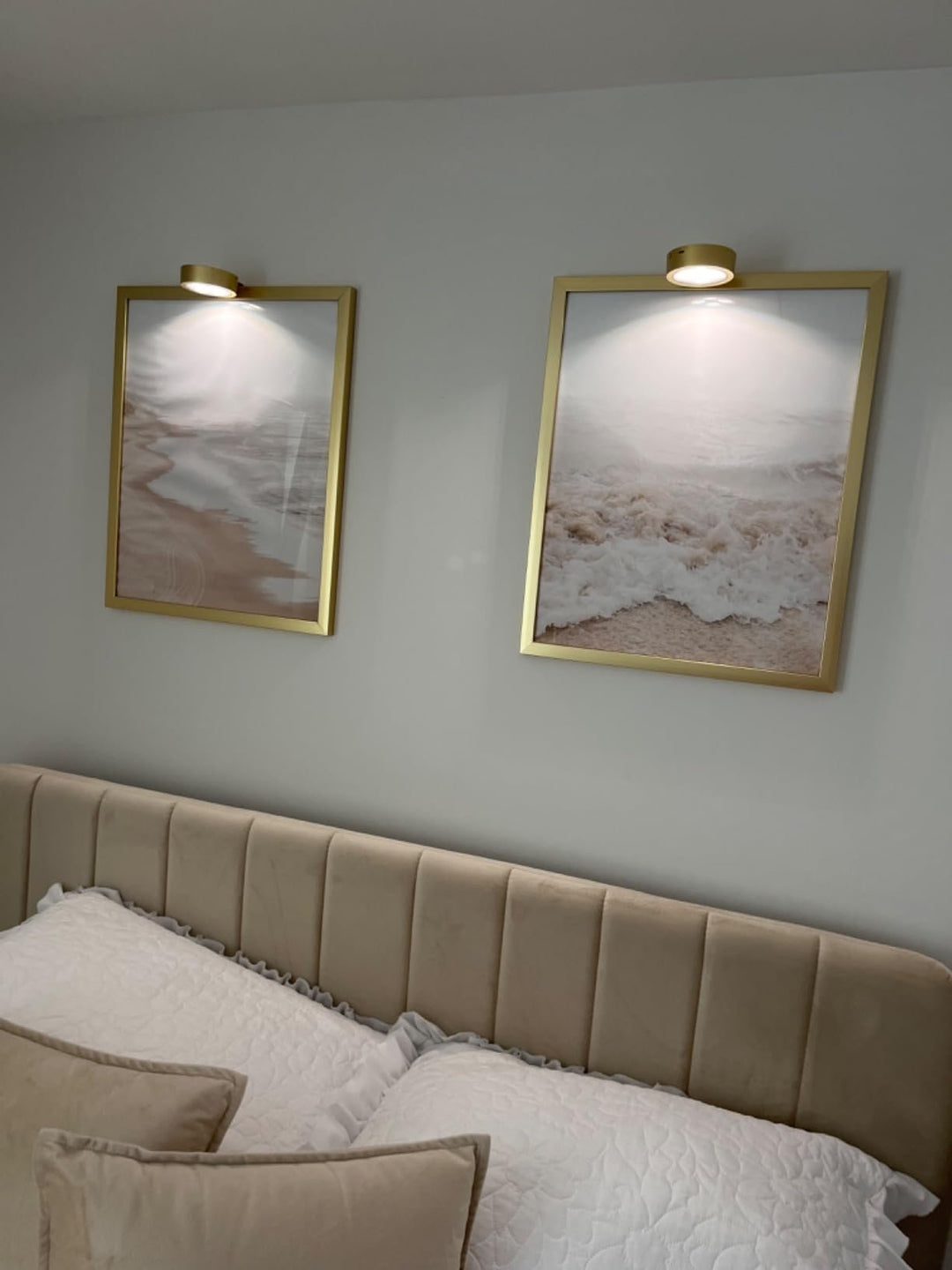 GlowFrame - 13の照明モードを備えた磁気絵画ライト ( 3個入り )