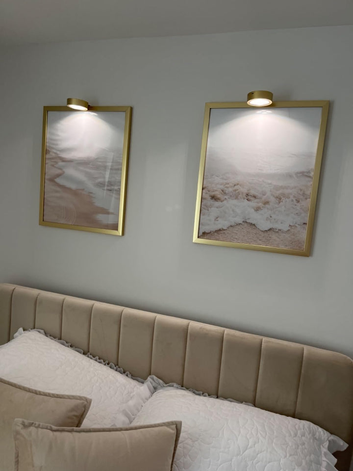 GlowFrame - 13の照明モードを備えた磁気絵画ライト ( 3個入り )