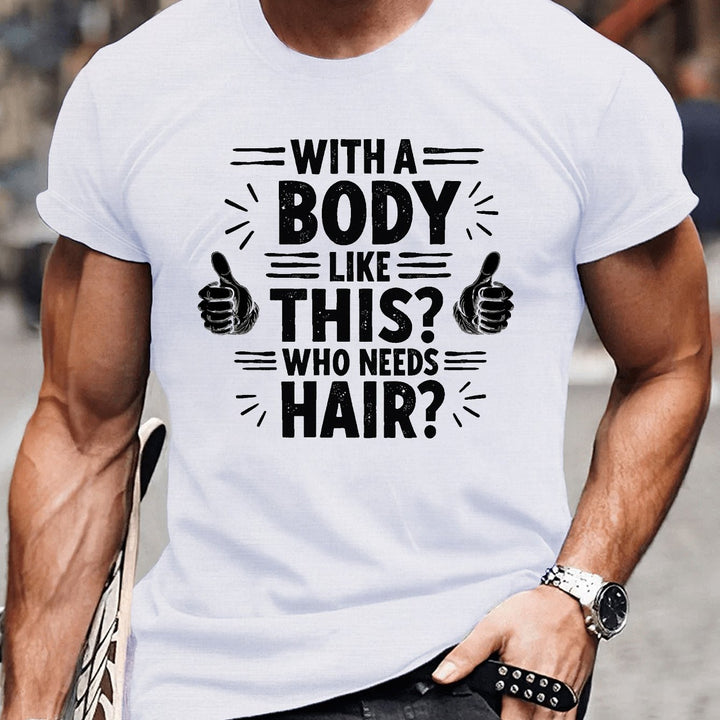 Hairy – スタイリッシュな半袖Tシャツ
