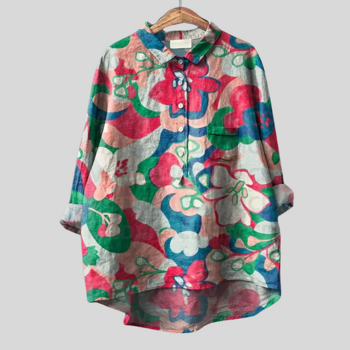 Matilde - ハンドメイドの花柄シャツ