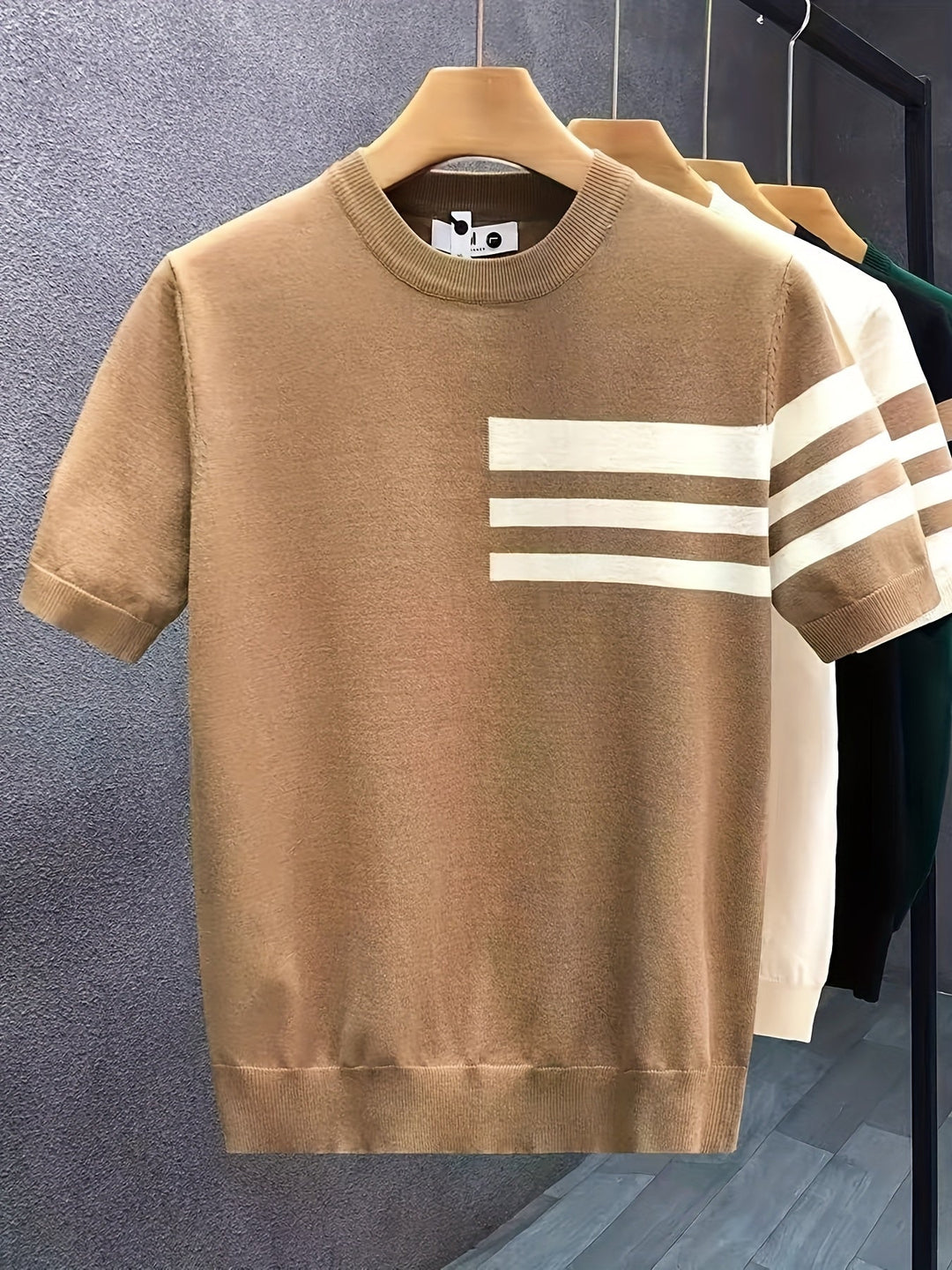 Harper - 快適なTシャツのネックライン 丸首