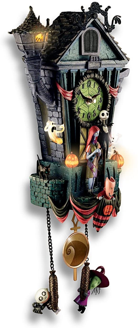 HallowClock - ハロウィン壁掛け時計、ナイトメア・ビフォア・クリスマス