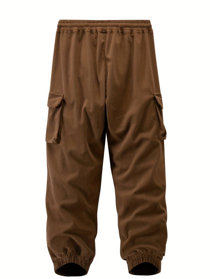 Baruch - 通気性のあるカーゴパンツ（ドローストリングウエスト）