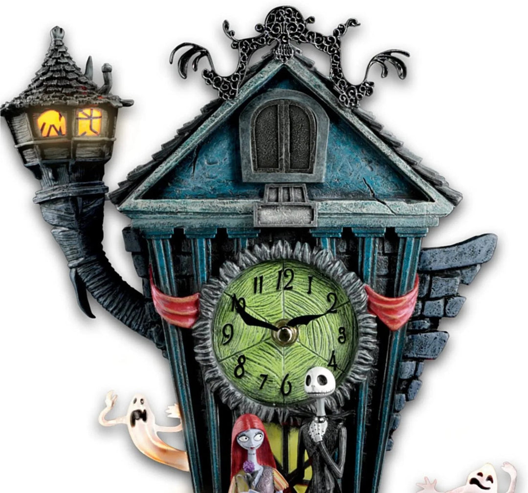 HallowClock - ハロウィン壁掛け時計、ナイトメア・ビフォア・クリスマス