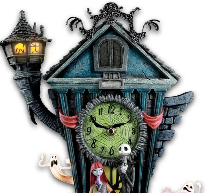 HallowClock - ハロウィン壁掛け時計、ナイトメア・ビフォア・クリスマス