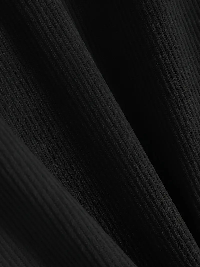 Costas - コーデュロイのテクスチャードジップアップパーカー