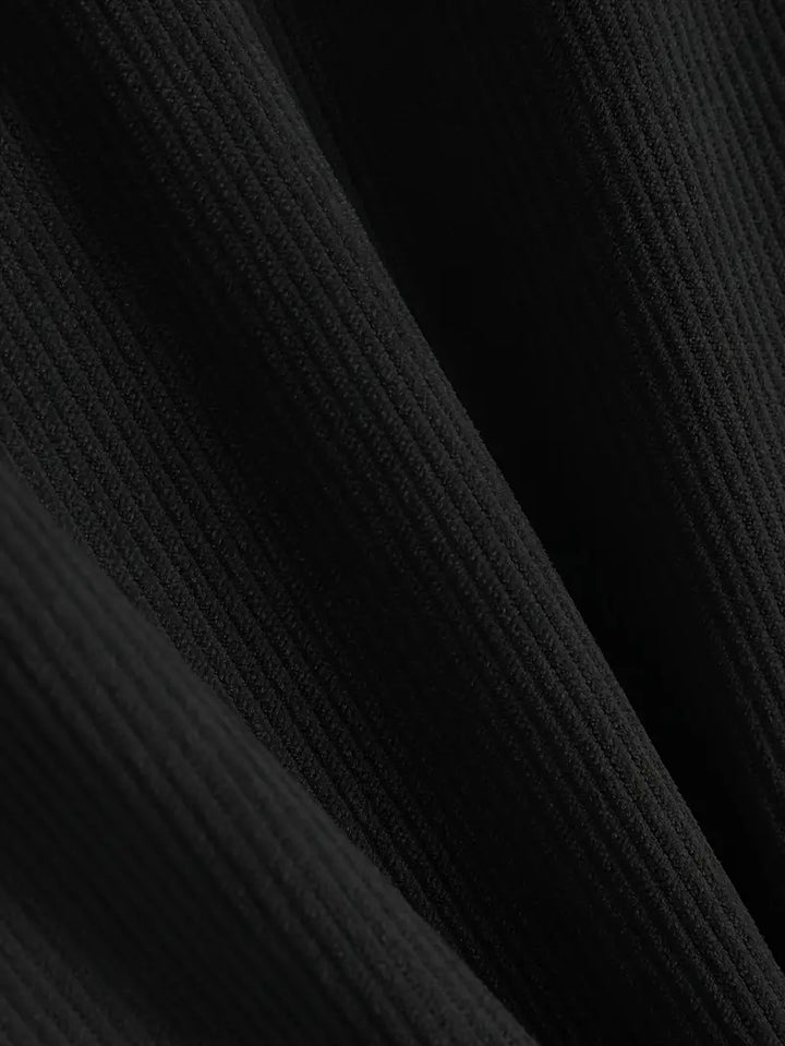 Costas - コーデュロイのテクスチャードジップアップパーカー