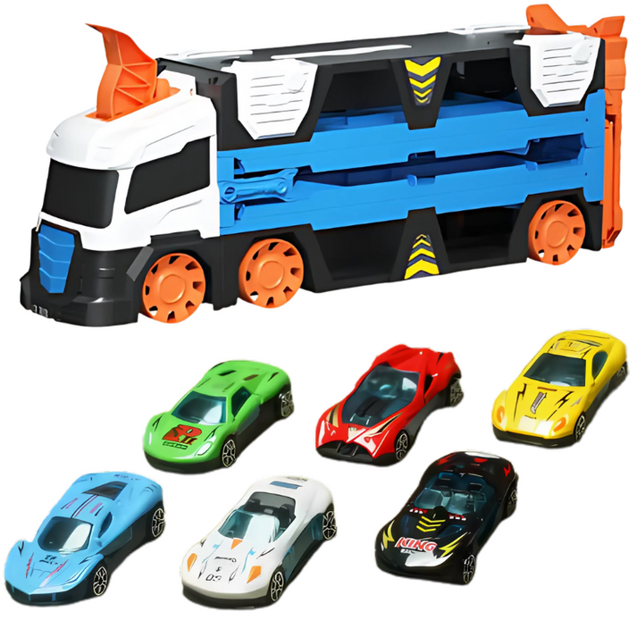 MechTrack - 多機能トランスフォーマー付きレーストラック付きトラック
