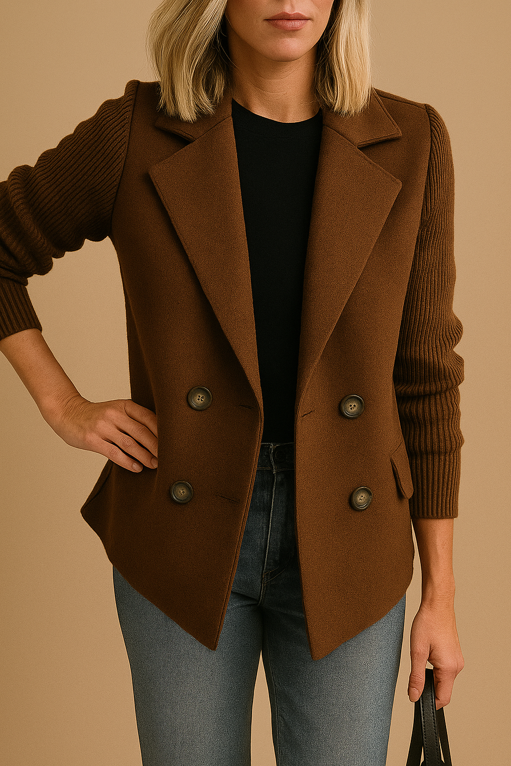 Almante - セーター風ブレザー