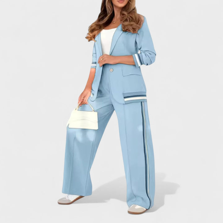 Zenobia - エレガントなツーピーススーツ