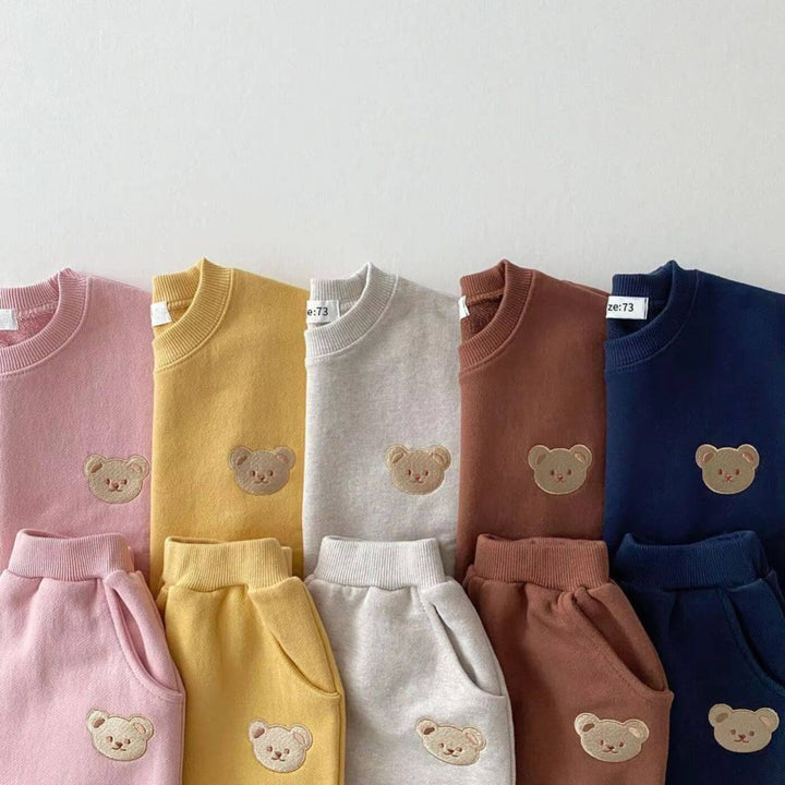 Naiara - スタイリッシュクマ印刷衣服設定