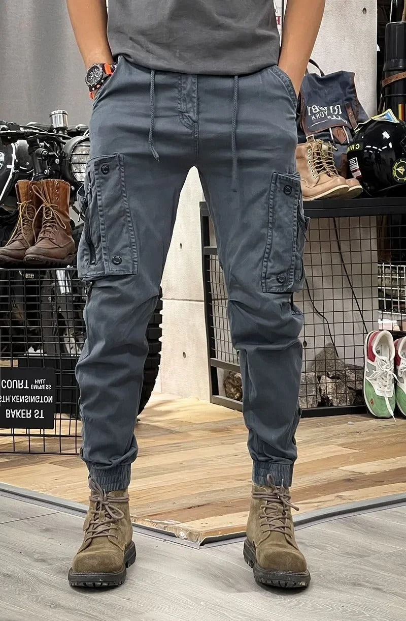 Guntram – スパンデックス混ストレッチカーゴパンツ