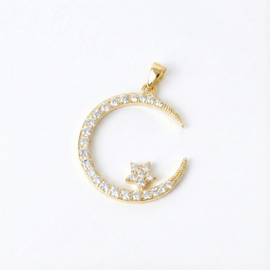 Yalessa - 月をモチーフにしたエレガントなネックレス