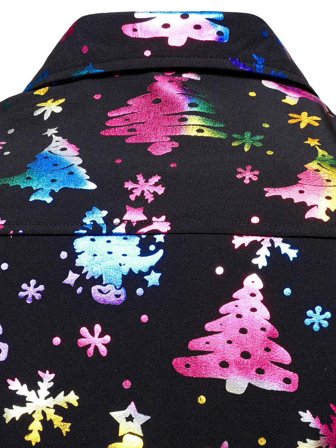 Barrett - ルド クリスマスプリント レギュラーフィット ブラック 長袖シャツ