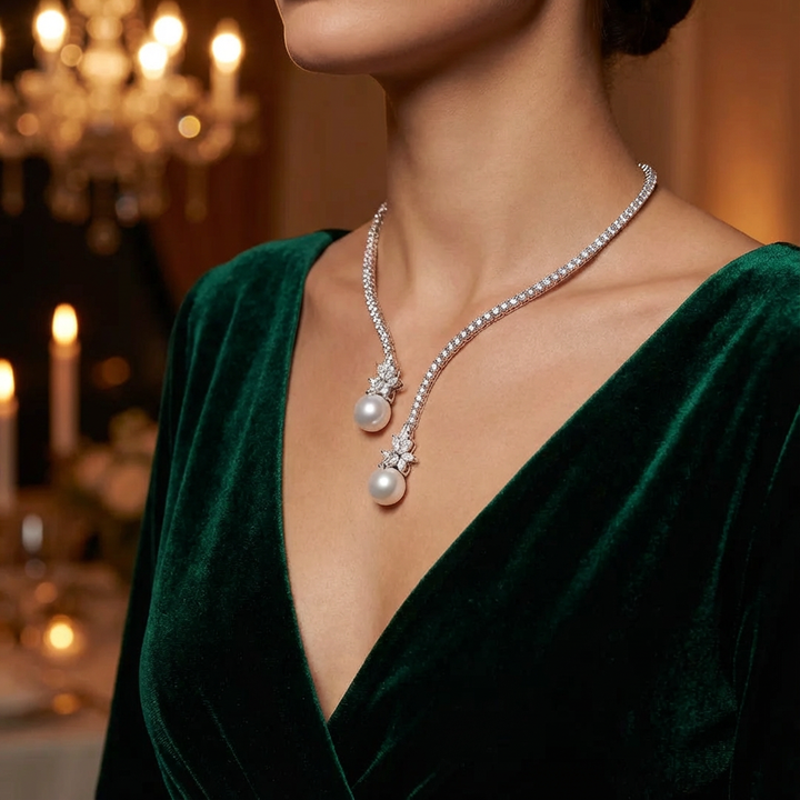 Yahli - エレガントな真珠のネックレス