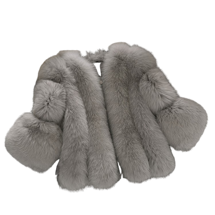 Caitlyn - スタイリッシュなフェイクファーのジャケット