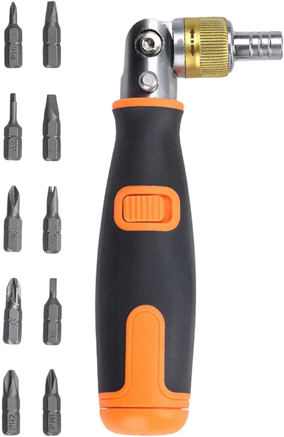 ToolFlex - 10 in 1 ポータブルラチェットドライバーセット