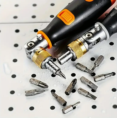 ToolFlex - 10 in 1 ポータブルラチェットドライバーセット