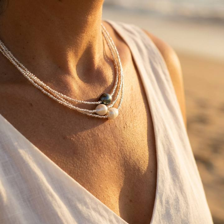 Yvetten - アンティークネックレス