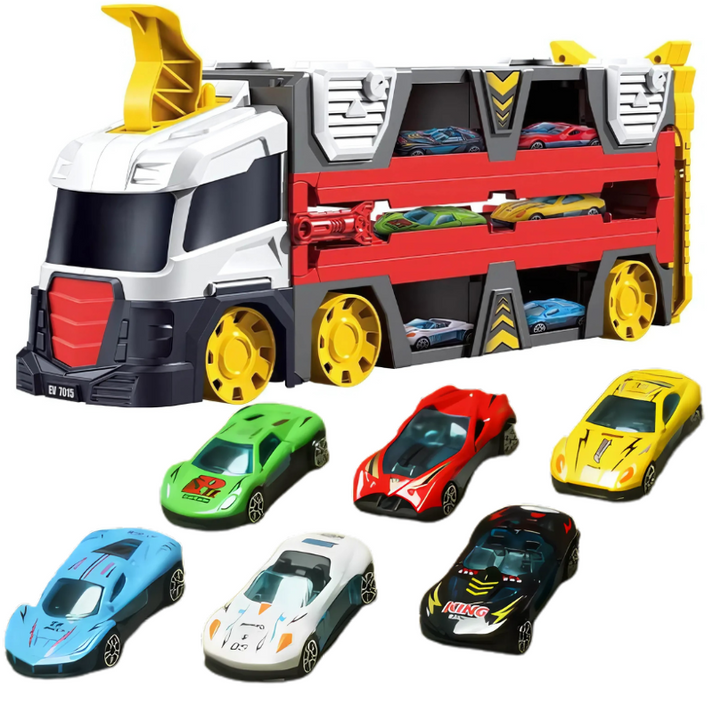 MechTrack - 多機能トランスフォーマー付きレーストラック付きトラック