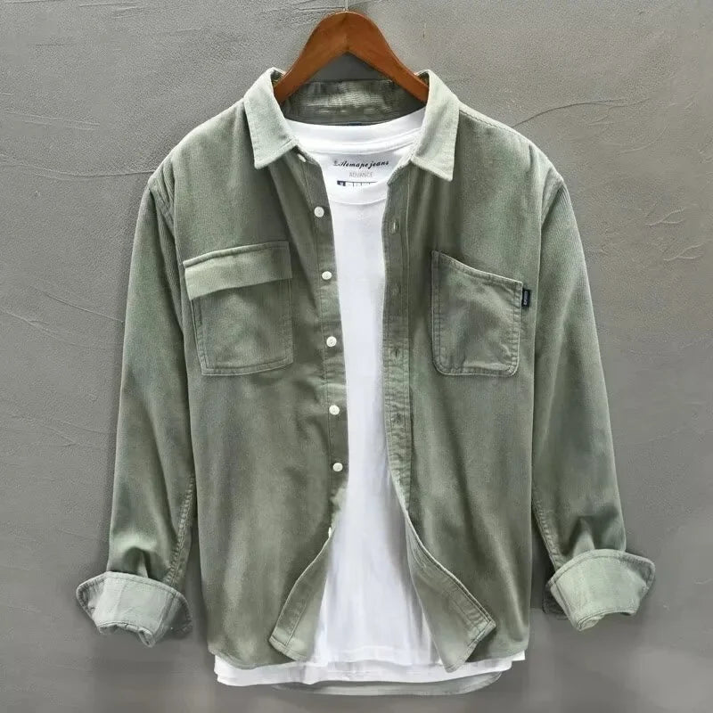 Aydin - ポケット付き長袖シャツ