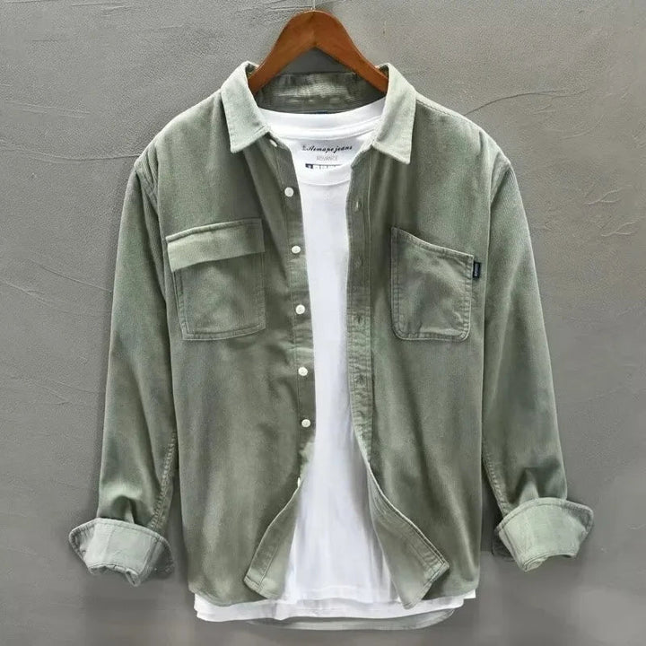 Aydin - ポケット付き長袖シャツ