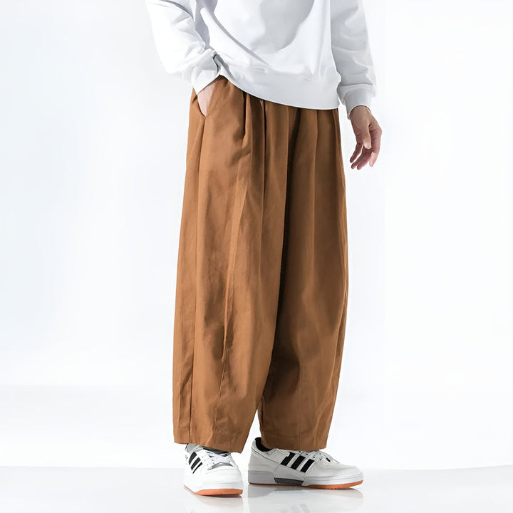 Paolino - スタイリッシュ・ルーズフィット・パンツ