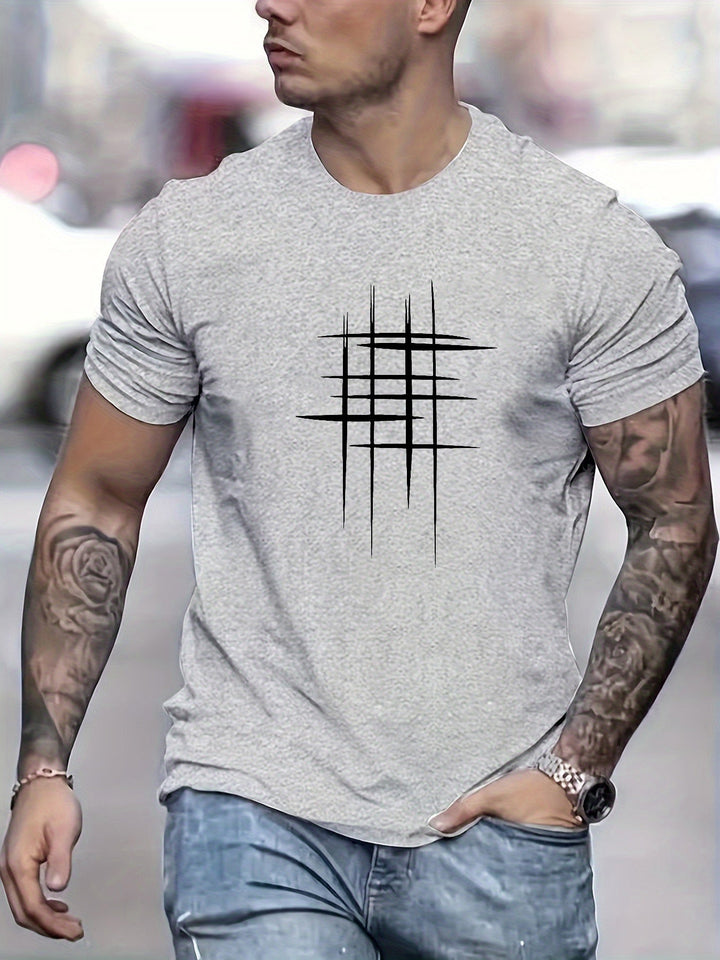 Pantazis - エレガントなラウンドネックTシャツ、グラフィックプリント入り