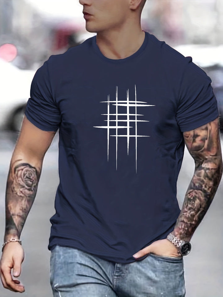 Pantazis - エレガントなラウンドネックTシャツ、グラフィックプリント入り