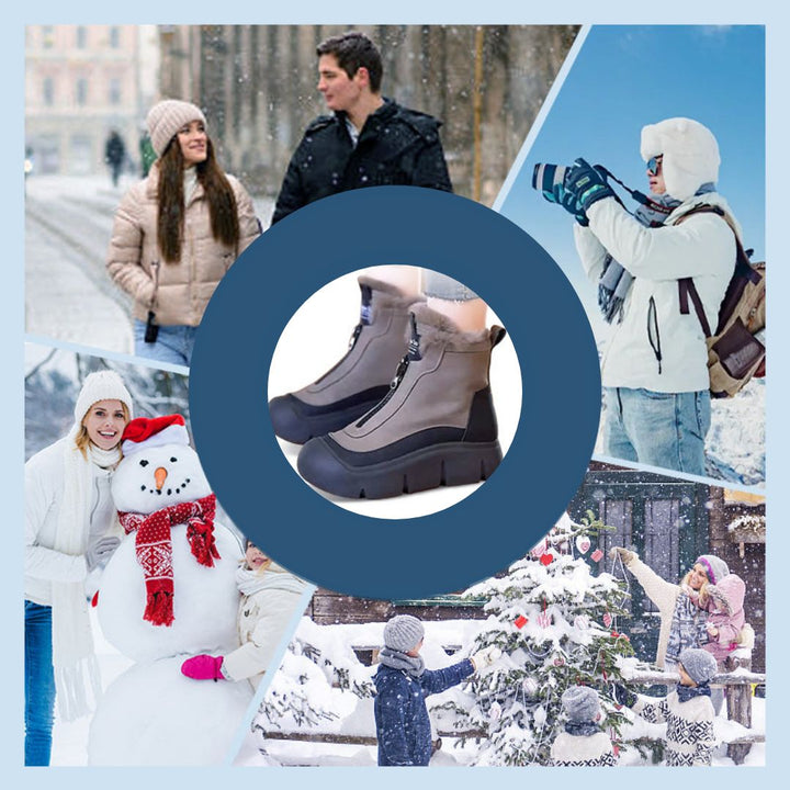 Zoharit - 防水厚底アンクルブーツ