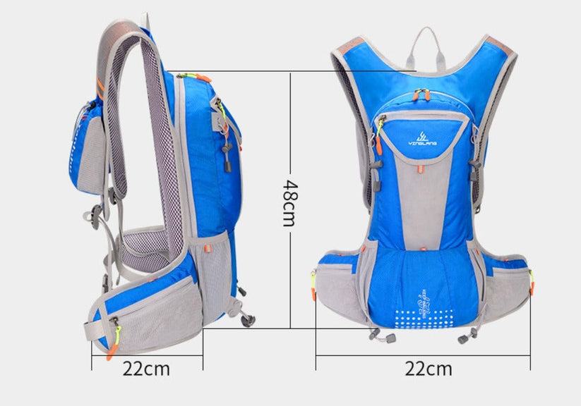 VelocityPack - サイクリストのための防水多機能バックパック