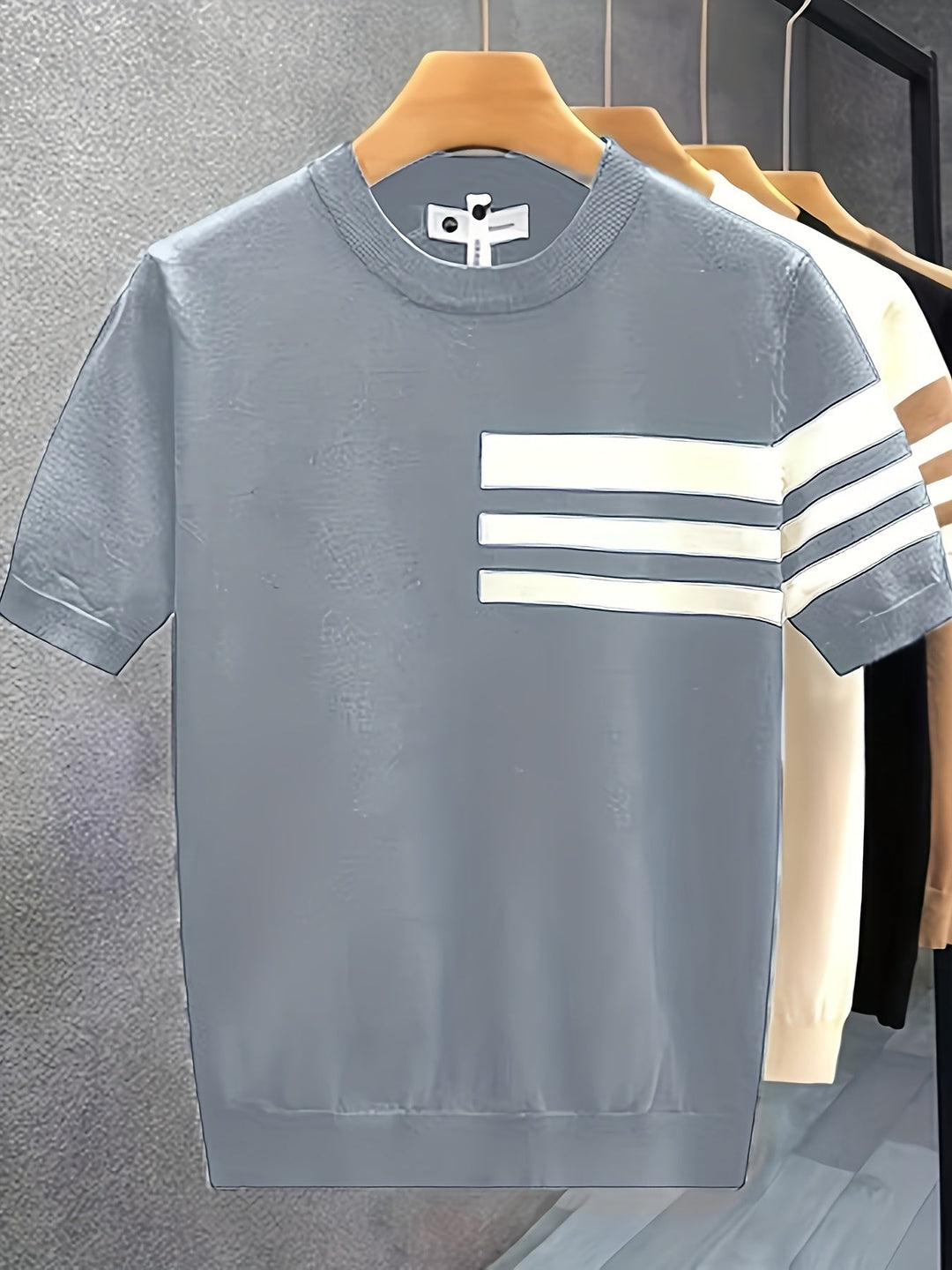 Harper - 快適なTシャツのネックライン 丸首