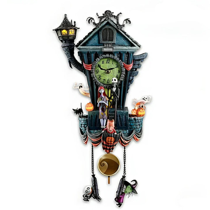HallowClock - ハロウィン壁掛け時計、ナイトメア・ビフォア・クリスマス