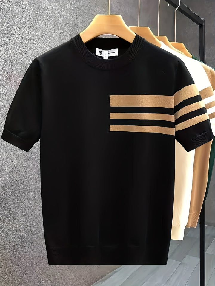 Harper - 快適なTシャツのネックライン 丸首