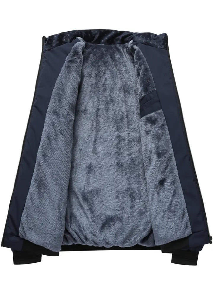 Bavuma - ジッパー付きカジュアルポリエステルジャケット