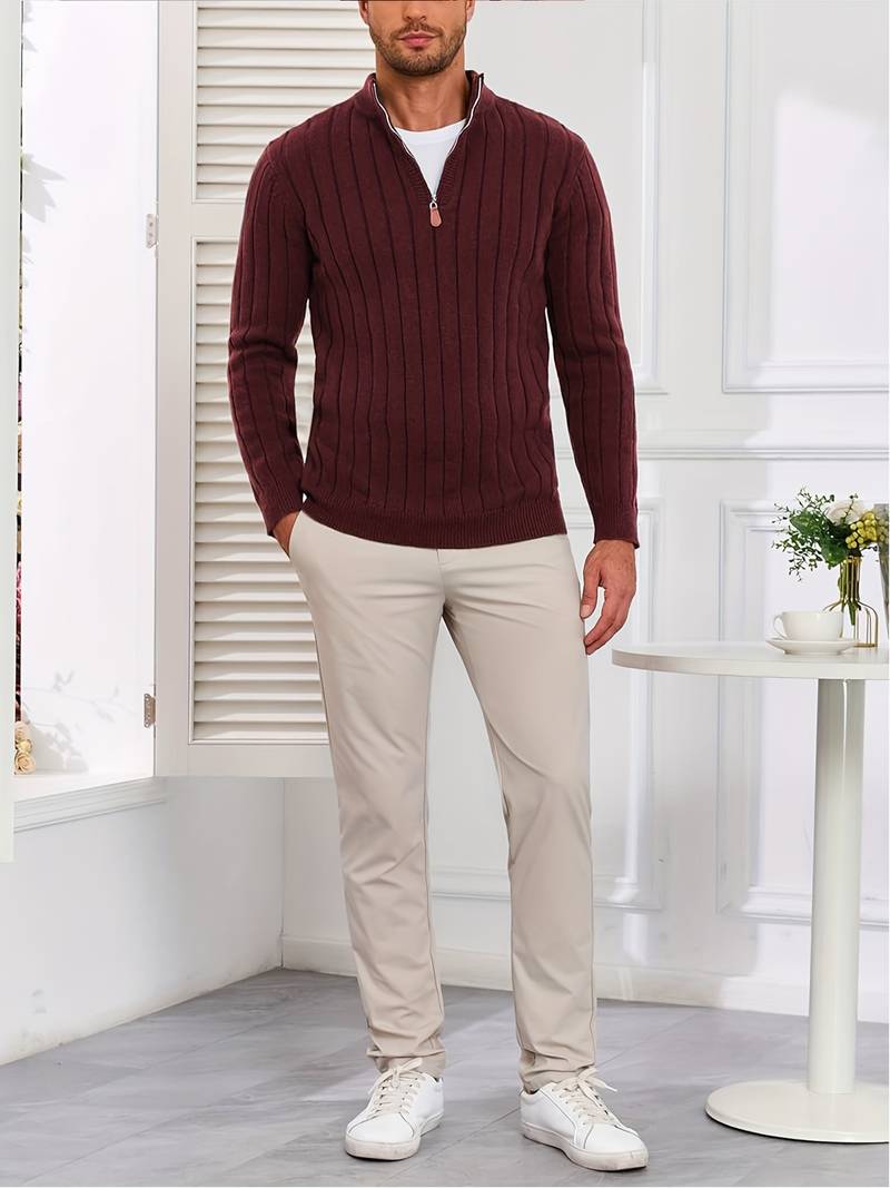 Yedidya - カジュアルな長袖ニットセーター