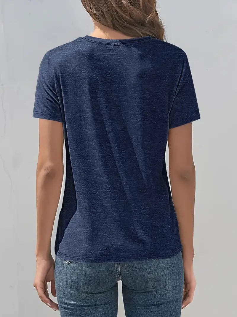 Vitaliya - カジュアルな半袖Tシャツ