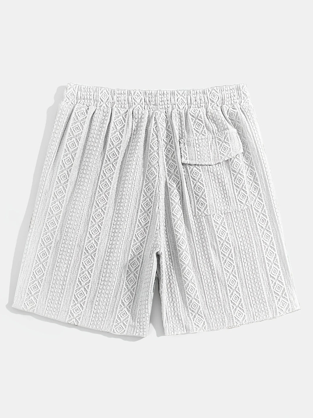 Andrew - 調整可能なドローストリングウエストのショートパンツ