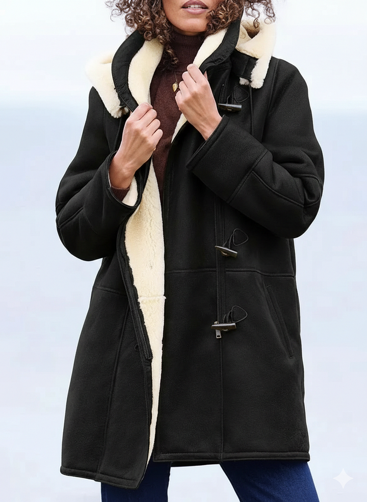 Zulika - フェイクスエード シアリングコート