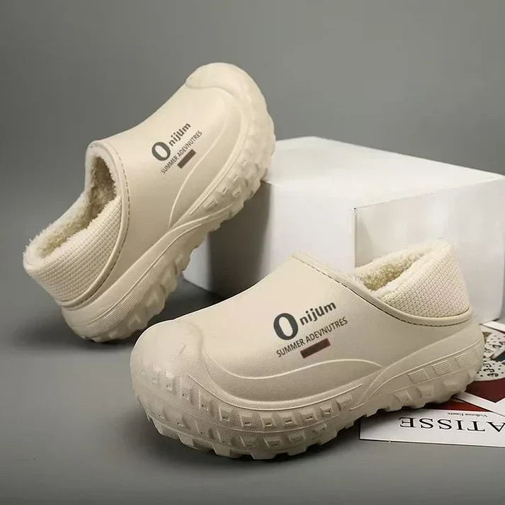 Alvydas - 防水 ぬいぐるみ風 ウィンタースリッパ